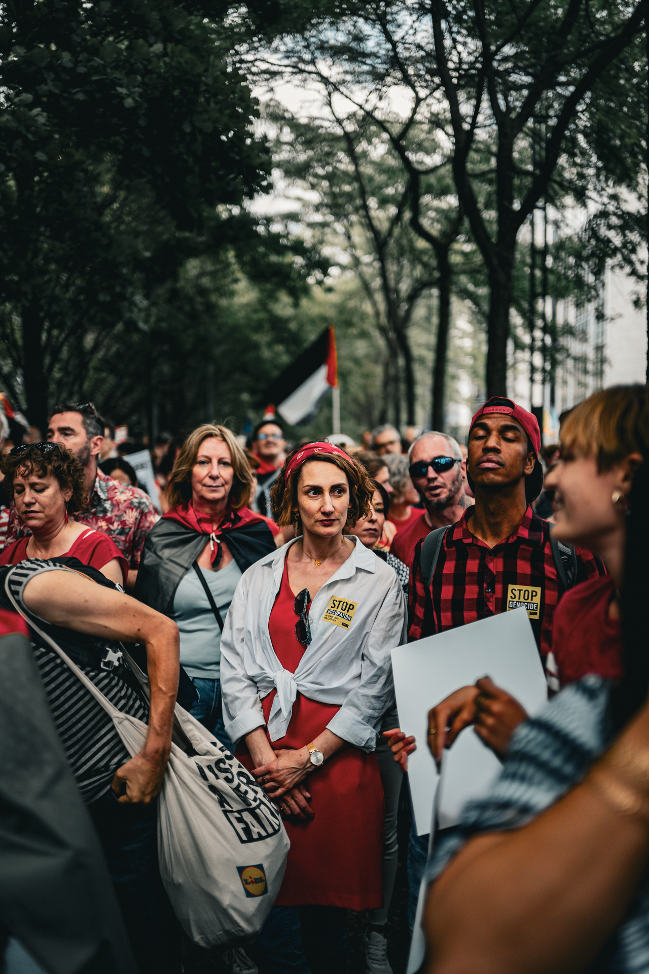 Gaza betoging Brussel